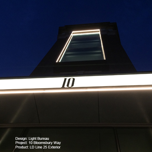 10 Bloomsbury Way, London Lightgraphix Creative Lighting Solutions